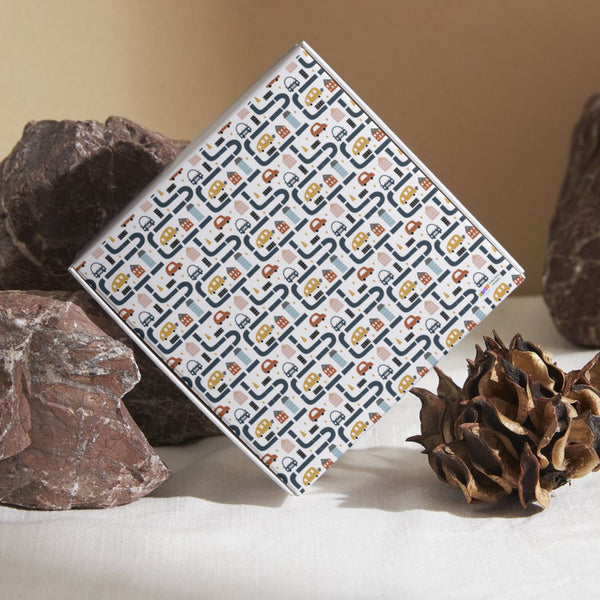 Cute Cars themed Gift Wrapping Paper with Best Wishes Tags – Pk / 40 pcs