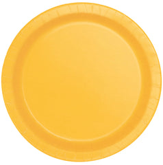 Solid Colour 9 in Paper Plates - 16/ pack