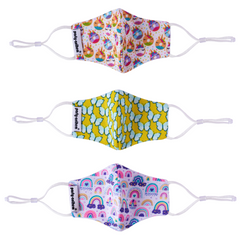 Smart Shield Face Masks for Girls- 3/pk