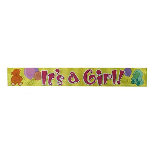 Party-Anthem "It’s a Girl" Foil Banner