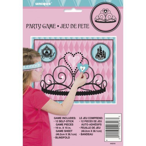 Fairytale Princess Game - Pin The Crown