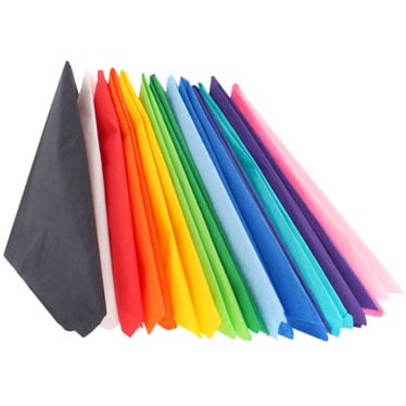 Solid Color 2 Ply Paper Napkins - 25 /pack