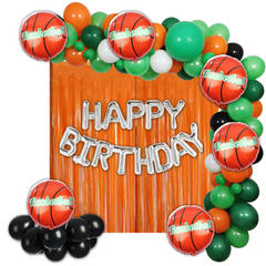 Basketball Happy Birthday DIY Balloon garland arch - 110/Pk