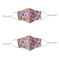 The Donuticorn Smart Shield Face Masks for Girls age  2/pk