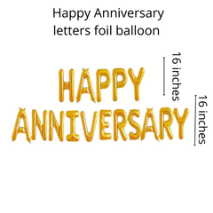 Happy Anniversary DIY Balloon arch decor set - 230/Pk