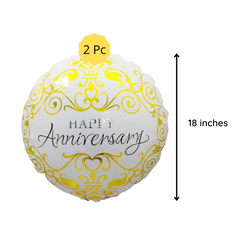 Happy Anniversary DIY Balloon arch decor set - 230/Pk