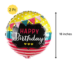 Colorful Happy Birthday DIY Balloon garland arch - 215/Pk