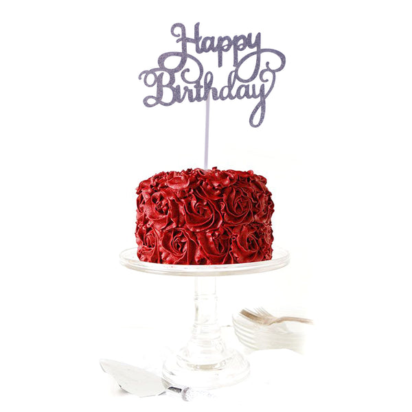 "Happy Birthday" Cake Topper