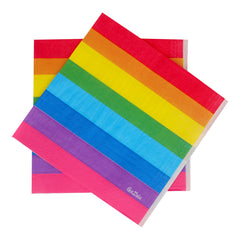 Striped Paper Napkins - 40 / Pack