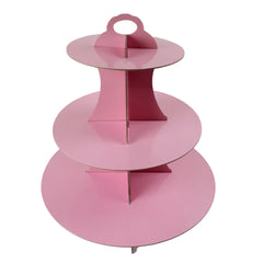 Solid Colours Cup cake stand - 3 tier