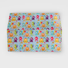Monster Gift Wrapping Paper with Name Tags – Pk / 40 pcs