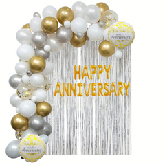 Happy Anniversary DIY Balloon arch decor set - 230/Pk