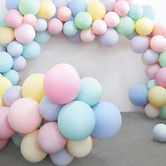 Pastel Macaron 12" Balloons - 50/pack