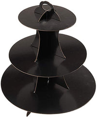 Solid Colours Cup cake stand - 3 tier
