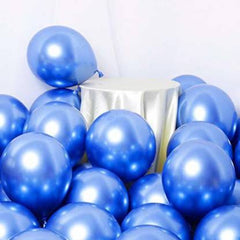 Chrome Metallic Balloon Latex Balloon - 50/ Pk
