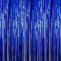 Holographic Fringe Shimmer Curtain 3ft x 6ft Each (Pack of 3)
