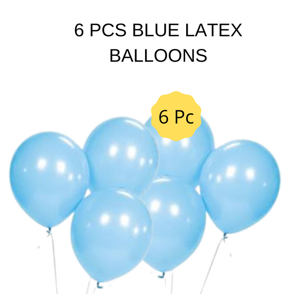 First birthday Boy Cupcake Balloon Bouquet- Pk / 7