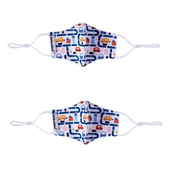 Vroom-Vroom Smart Shield Face Masks for Kids- 2/pk