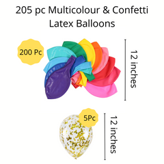 Carnival Clown Happy Birthday DIY Balloon garland arch - 208/Pk