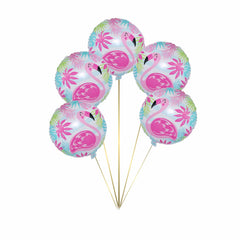 Flamingo Foil Balloon - Pk / 5