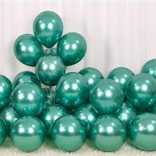 Chrome Metallic Balloon Latex Balloon - 50/ Pk