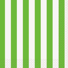 Striped Paper Napkins - 40 / Pack