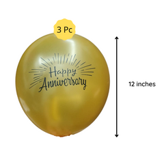 Happy Anniversary DIY Balloon arch decor set - 230/Pk