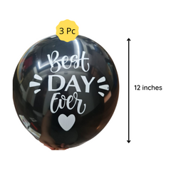 Gold Happy Birthday DIY Balloon garland arch - 215/Pk