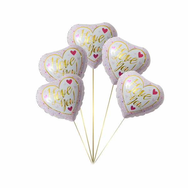 I Love Your Foil Balloon - Pk / 5