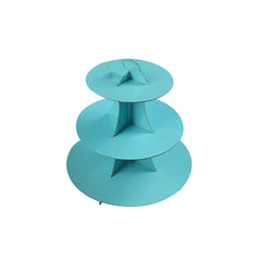 Solid Colours Cup cake stand - 3 tier