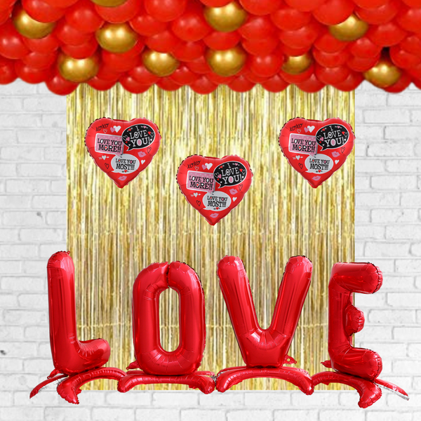 Valentine Love & Anniversary Balloon DIY decor set - 110/Pk