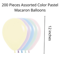 Magical Unicorn Happy Birthday DIY Balloon garland arch - 210/Pk