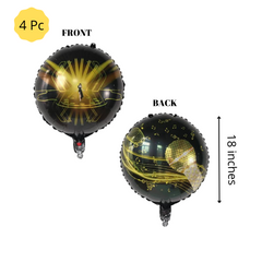 Musical Night singing & dancing Balloon Bouquet - Pk / 5