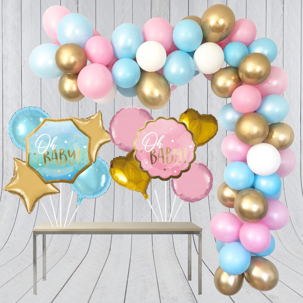 Baby Shower & Birth Announcement DIY Balloon garland arch - 212/Pk