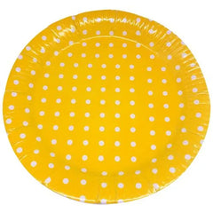 Polka Dots Paper Plates - 20/pack