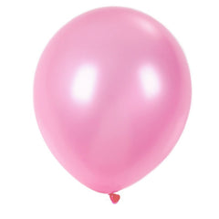 Solid Color Latex Balloons - 50/Pk