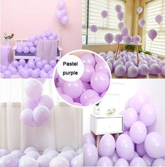 Pastel Macaron 12" Balloons - 50/pack
