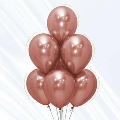 Chrome Metallic Balloon Latex Balloon - 50/ Pk
