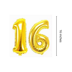 Sweet Sixteen 16 DIY Balloon garland arch - 218/Pk