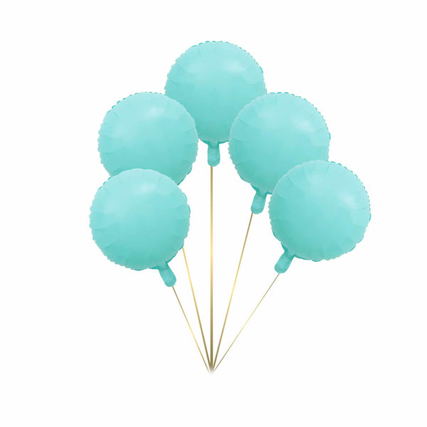 Macaron Pastel Foil Balloon - Pk/5