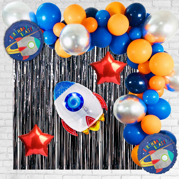 Out of Space Birthday DIY Balloon garland arch - 209/Pk