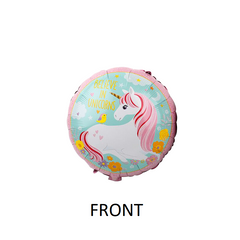 Unicorn Foil Balloon - Pk / 5
