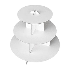 Solid Colours Cup cake stand - 3 tier
