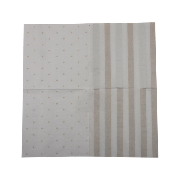 Gold Foil Paper Napkins 2 ply - 40/pack