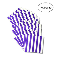 Striped Paper Napkins - 40 / Pack