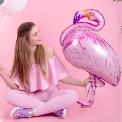 Tropical  flamingo Balloon Bouquet - Pk / 5