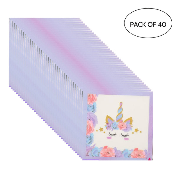 Dreamy unicorn Paper Napkins - 40 / Pack