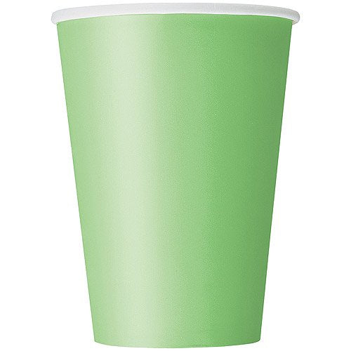 Light Green Paper Cups - 20/pk