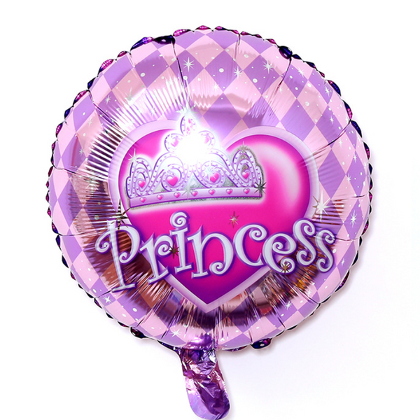 Princess Foil Balloon - Pk / 5