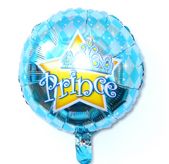 Prince Foil Balloon - Pk / 5